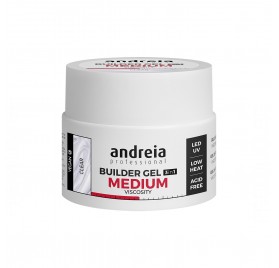 Andreia Professional Builder Gel Medium Viscosity Clear 44 g